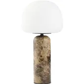 Northern Kin bordlampe 40 cm Brown marble