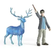 Schleich Harry Potter - Harry Potter & Patronus - H: 18 cm - 426 - - OneSize - Legetøjsfigur