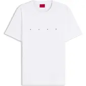 HUGO Bluser & t-shirts 'Dorosi' blå / hvid