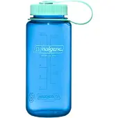 Nalgene drikkeflaske med brede overlæbe 0,5 L Blue