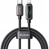 Mcdodo CA-2630 USB-C til Lightning-kabel, 36W, LED-display, 1,2 m