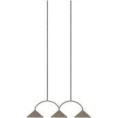 Globen Lighting Curve pendel 3 Mocha