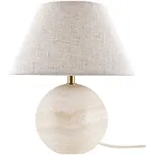 Globen Lighting Castello 35 bordlampe Beige travertin