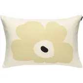 Marimekko Unikko pudebetræk 40x60 cm White, light brown