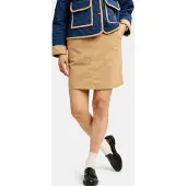 Liberte Essentiel Nederdel ' CORDUROY ' beige