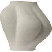 AYTM Saltare vase Cream, Ø15x25 cm