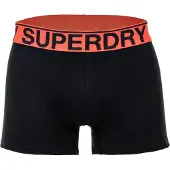 Superdry Boksershorts grå-meleret / orange / sort