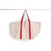 HAY Outdoor Market picnickurv Beige-red, medium