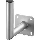 Wentronic Goobay - Monteringssæt (vægbeslag) - for satelit dish - aluminium - hvid