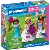 Playmobil Princess - Tre Prinsesser - 28 Dele - 72055 - - OneSize - Legetøjsfigur
