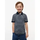 Tommy Hilfiger Shirts 'Essential Regular Fit Flag Embroidery' mørkeblå / hvid