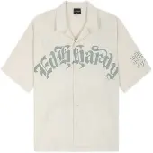 Ed Hardy Skjorte ecru / lysegrå / sort