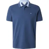 Calvin Klein Bluser & t-shirts 'Colour-blocked Collar' blå / pastelblå