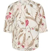 Fransa Bluse 'FRARIANA' beige / blandingsfarvet