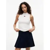 Tommy Hilfiger Overdel 'Tommy Badge Slim Tank' navy / rød / hvid