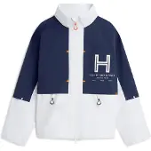 Tommy Hilfiger Overgangsjakke 'Regatta' marin / mørkeorange / hvid