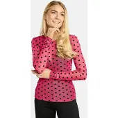 Liberte Essentiel Overdel ' MESH ' mørk pink