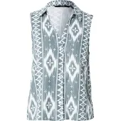 Vero Moda Bluse 'VMMYMILO' pastelgrøn / hvid