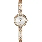 GUESS Dameur GW0655L3 Lovey Sølvfarvet/Rosaguldtonet stål Ø27 mm