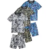 Next Nattøj indigo / lysegrå / khaki / sort