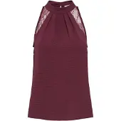 ONLY Bluse 'ONLMETTE' vinrød