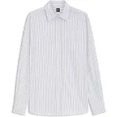 BOSS Bluse 'Saturday_1' marin / pastelblå / hvid