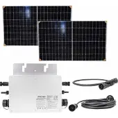 Pni Green House M600 Solcelleanlæg Med Mikroinverter Og 2 Solcellepaneler 375w
