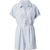 About You Jumpsuit 'Jella' dueblå / hvid
