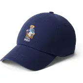 Ralph Lauren Hætte navy / brun / lysebrun / hvid