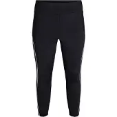 ACTIVE By Zizzi Sportsbukser 'Ananna' sort / hvid