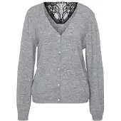 Only Tall Cardigan 'ONLADELE' grå-meleret