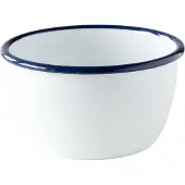 Kockums Jernverk Kockums skål Kockums white-blå, Ø14 cm