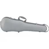 Gewa Pure Polycarbonate Shaped Violin Case Silver