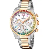 Festina Dameur F20608-2 Classic Sølvfarvet/Stål Ø38 mm