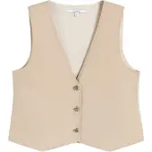 Scalpers Vest ' ' naturhvid