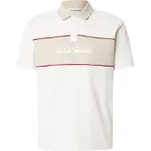 Napapijri Bluser & t-shirts 'EKIM' kit / burgunder / hvid