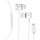 SBS TEINEARLIGHTW, Ledningsført, Opkald/musik, 20 - 20000 Hz, Headset, Hvid