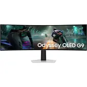 Samsung Kurvet Gaming PC Skærm - - 49'' - Dual QHD - 144Hz - OLED Panel - 0.03ms - Højdejusterbar - ODYSSEY OLED G9 - G91SD