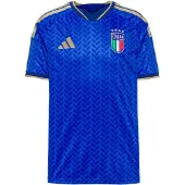Adidas Fodboldtrøje 'Italy 26 Home' beige / blå / azur