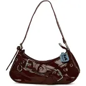 Bagmori Skuldertaske ' Baguette-Tasche ' bordeaux