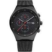 Bering Herreur 18842-382 Classic Grå/Stål Ø42 mm