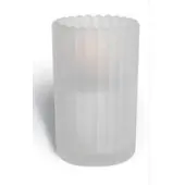 Multi Olielampe Model Stripe Frostet,6 stk/krt