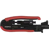 Knipex kompressionsværktøj til koaksial-stik 175 mm