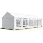 TOOLPORT 3x10m, Partytelt, PVC-teltdug, hvid