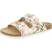 Mustang Pantoletter smaragd / pastelorange / gammelrosa / hvid
