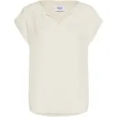 Saint tropez Bluse 'BrianaSZ' uldhvid