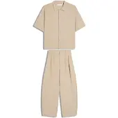 Bershka Joggingdragt beige