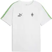Puma Borussia Mönchengladbach FtblKING Tee Men, Clothing, White/Green, M