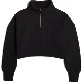 G-Star Cropped Loose Halv Lynlås Sweatshirt