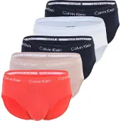 Calvin Klein Underwear Slip beige / mørkeblå / orange / hvid